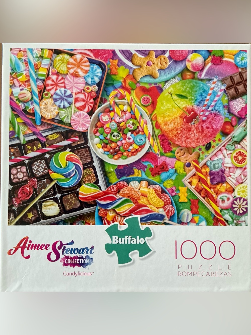 Buffalo Games “Candylicious” 1000 piece puzzle by Aimee Stewart